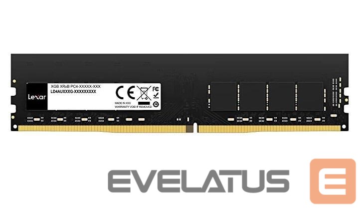 Operatiivmälu DDR4 Lexar MEMORY DIMM 8GB PC25600 DDR4/LD4AU008G-B3200GSST