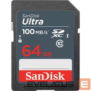 Muu arvutitarvik SANDISK BY WESTERN DIGITAL  MEMORY SDXC 64GB UHS-I/SDSDUNR-064G-GN3IN SANDISK 