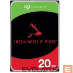Kõvaketas HDD SeaGate  HDD||IronWolf Pro|20TB|SATA|256 MB|7200 rpm|3,5"|ST20000NT001 