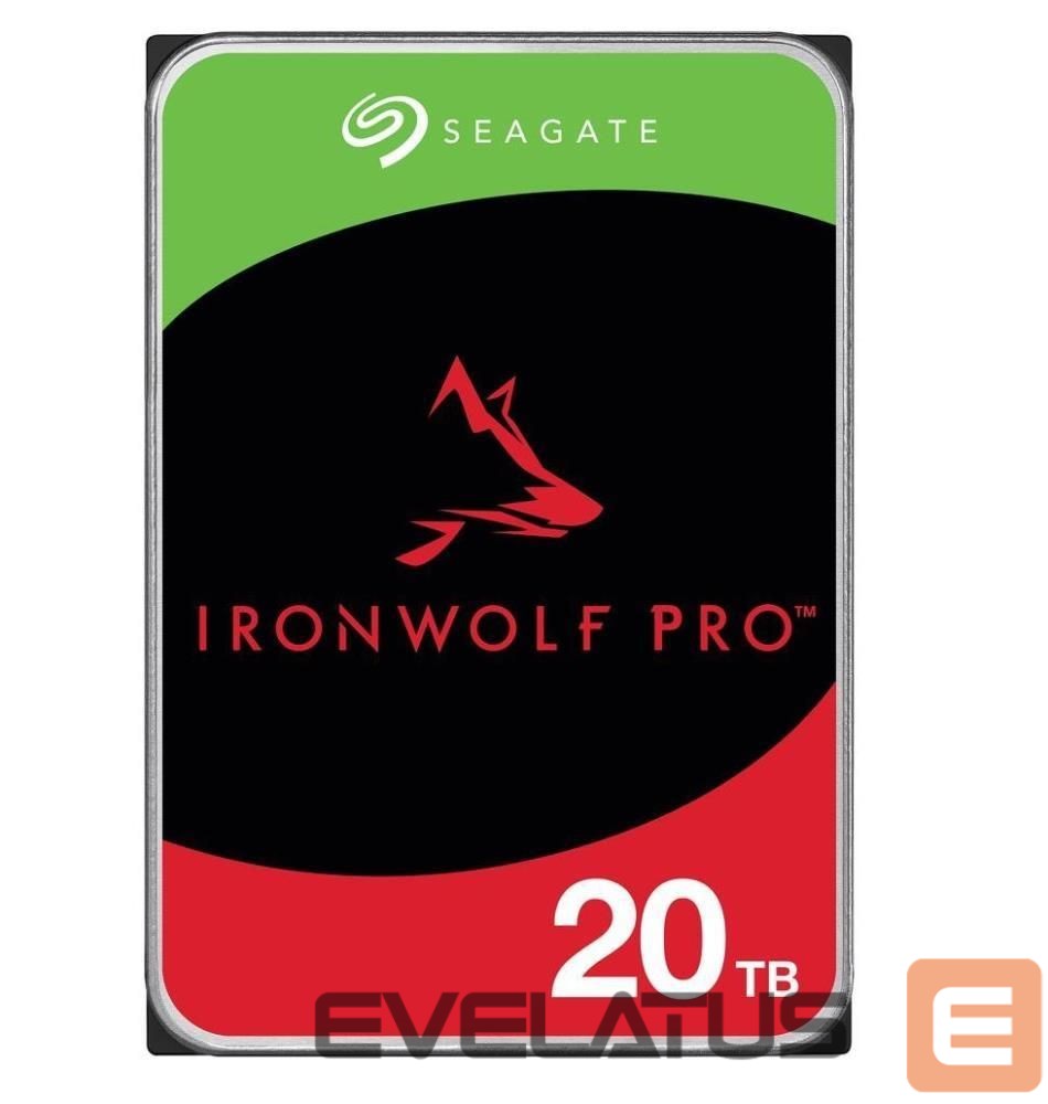Kõvaketas HDD SeaGate HDD||IronWolf Pro|20TB|SATA|256 MB|7200 rpm|3,5"|ST20000NT001