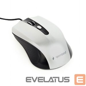 Arvutihiir Gembird  MOUSE USB OPTICAL BLACK/SILVER/MUS-4B-01-BS 