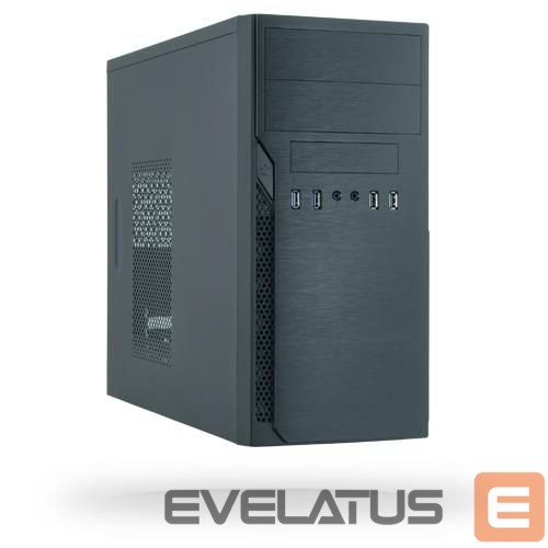 Arvuti korpus Chieftec Case||HO-12B|MidiTower|Not included|MicroATX|Colour Black|HO-12B-OP