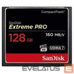 Muu arvutitarvik SANDISK BY WESTERN DIGITAL  MEMORY COMPACT FLASH 128GB/SDCFXPS-128G-X46 SANDISK 