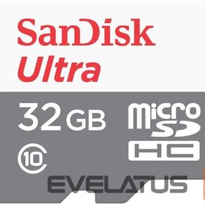 Mälukaardid SANDISK BY WESTERN DIGITAL  MEMORY MICRO SDHC 32GB UHS-I/W/A SDSQUNR-032G-GN6TA SANDISK 