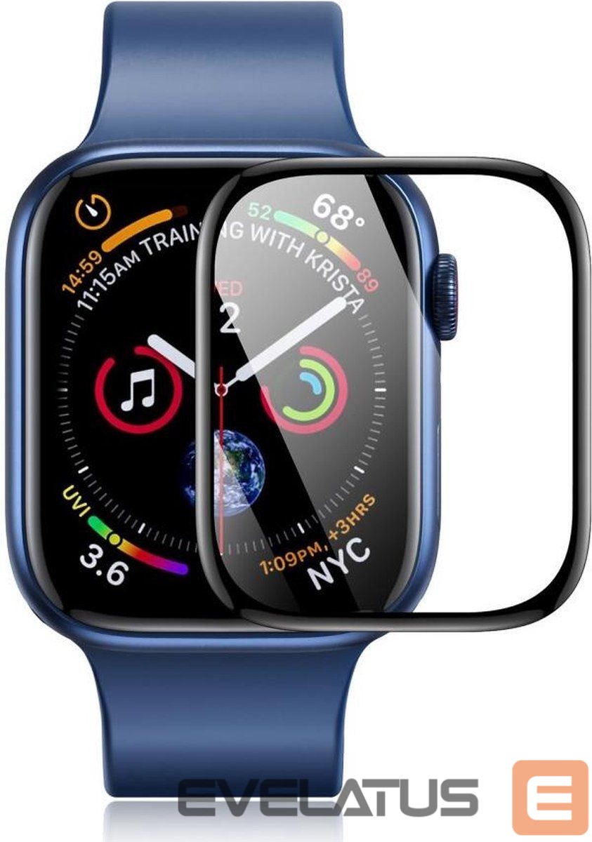 Ekraani kaitse Dux Ducis Apple Pmma Apple Watch Series 4/5/6/SE 40MM Screen Protector 2pcs Black