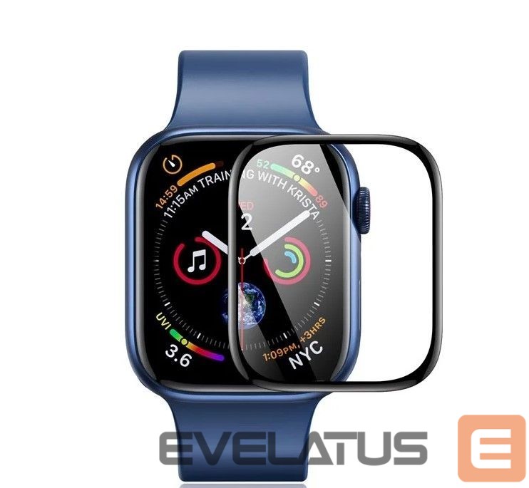Ekraani kaitse Dux Ducis Apple Pmma Apple Watch Series 7/8/9 45MM Screen Protector 2pcs Black