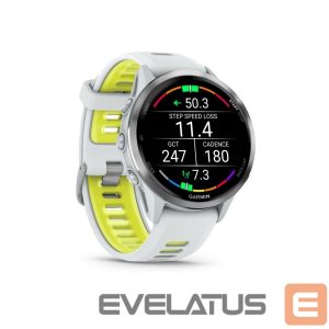 Nutikell Garmin  Forerunner 970, Titanium with Whitestone Case and Whitestone/Translucent Amp Yellow Band 