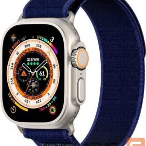 Rihm Dux Ducis  Sport Velcro Strap for Apple Watch 42/44/45/46/49MM Blue