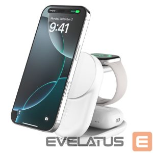 Juhtmeta laadija Belkin  UltraCharge 25w Qi2 3in1 Magnetic Charger White