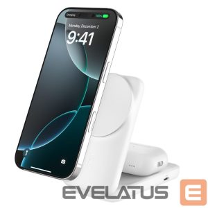Juhtmeta laadija Belkin  UltraCharge 25w Qi2 2in1 Magnetic Charger plus USB-C White