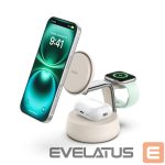 Juhtmeta laadija Belkin  UltraCharge Pro 25w Qi2 3in1 Magnetic Charger Sand