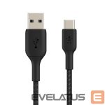 Kaabel Belkin  BOOST CHARGE  USB-A to USB-C Cable, Braided, 2M Black