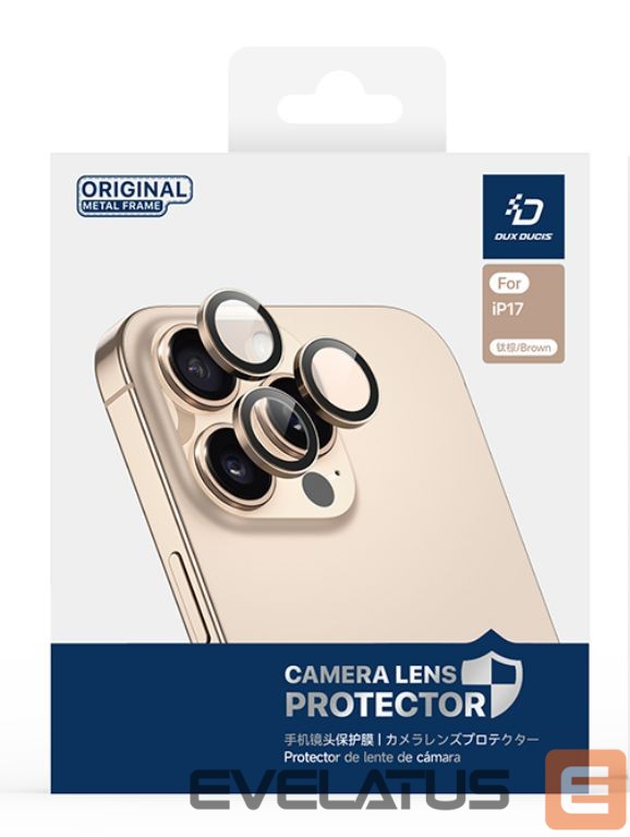 Kaitseklaasid Dux Ducis Apple iPhone 17 Camera Lens Protector Lavender