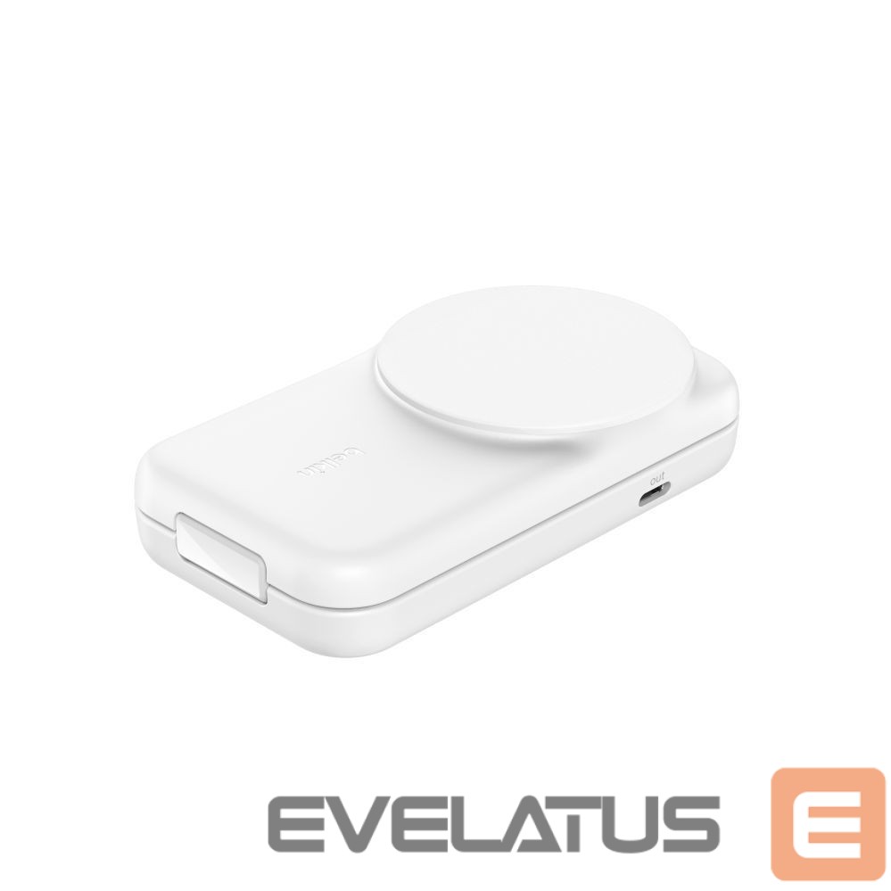 Juhtmeta laadija Belkin UltraCharge 25w Qi2 2in1 Magnetic Charger plus USB-C White