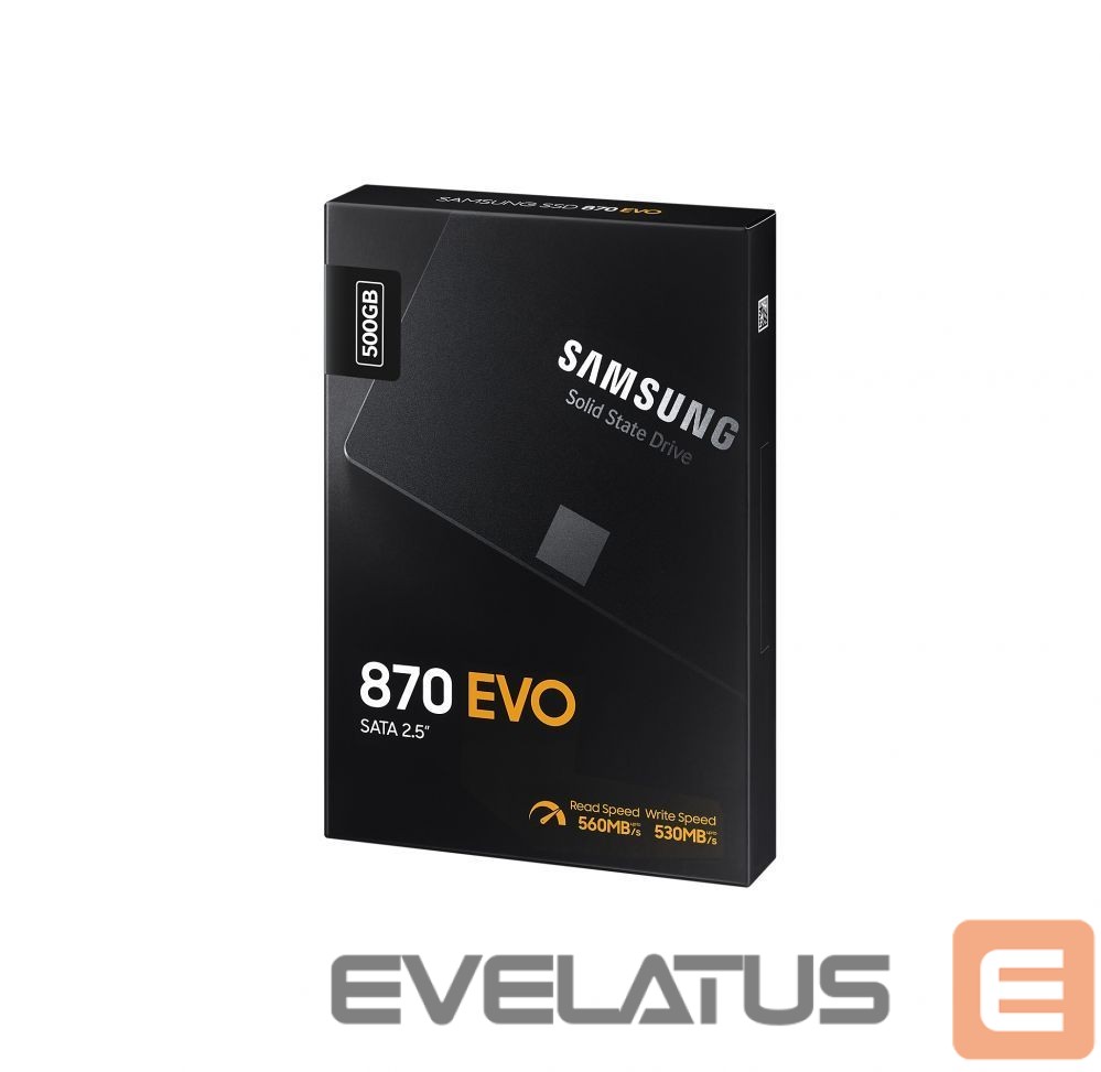 Kõvaketas SSD Samsung Samsung SSD 870 EVO 500 GB, SSD form factor 2.5