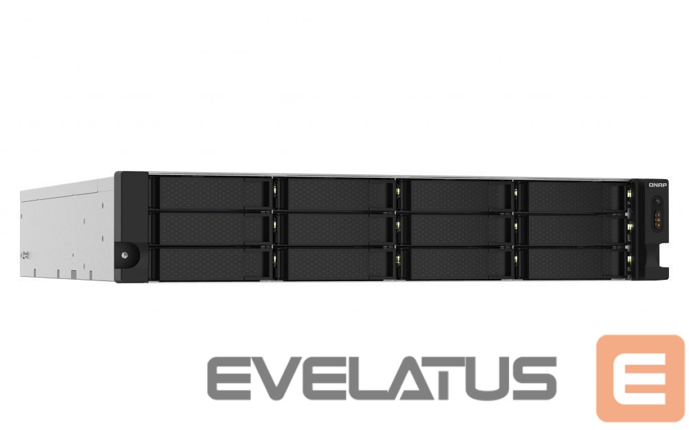 Mälupulk QNAP 12-Bay TS-1232PXU-RP-4G AL324 quad-core, Processor frequency 1.7 GHz, 4 GB, DDR4, 2x2.5 Gigabit Ethernet Port, 2 x 10GbE SFP+, 1xPCIe Slot, 4xUSB 3.2 Gen 1 port