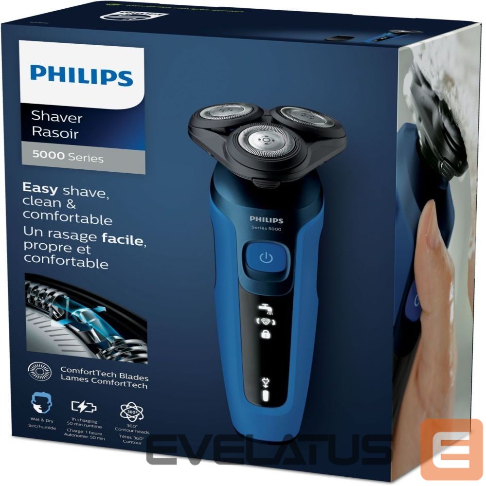 Raseerijad Philips S5466/17 Electric shaver, Wet and dry, Royal Blue