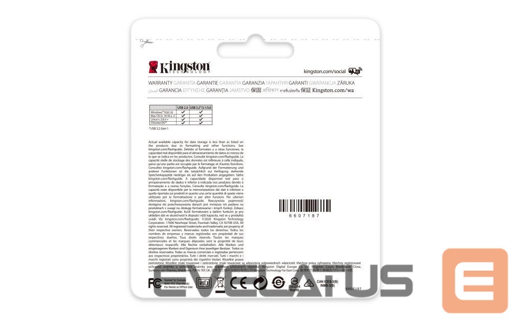 Mälupulk Kingston DataTraveler Kyson 512GB USB 3.2 Flash Drive