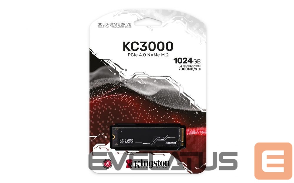 Kõvaketas SSD Kingston KC3000 1024GB PCIe 4.0 SSD