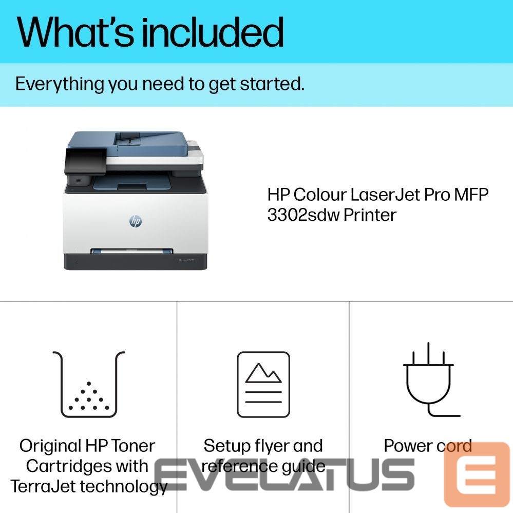 Printerid HP HP Color LJ Pro MFP 3302sdw 25ppm Prntr