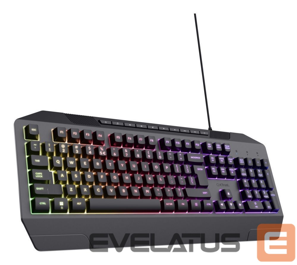 Arvuti klaviatuur Trust KEYBOARD USB GXT 836 EVOCX/ENG 24722