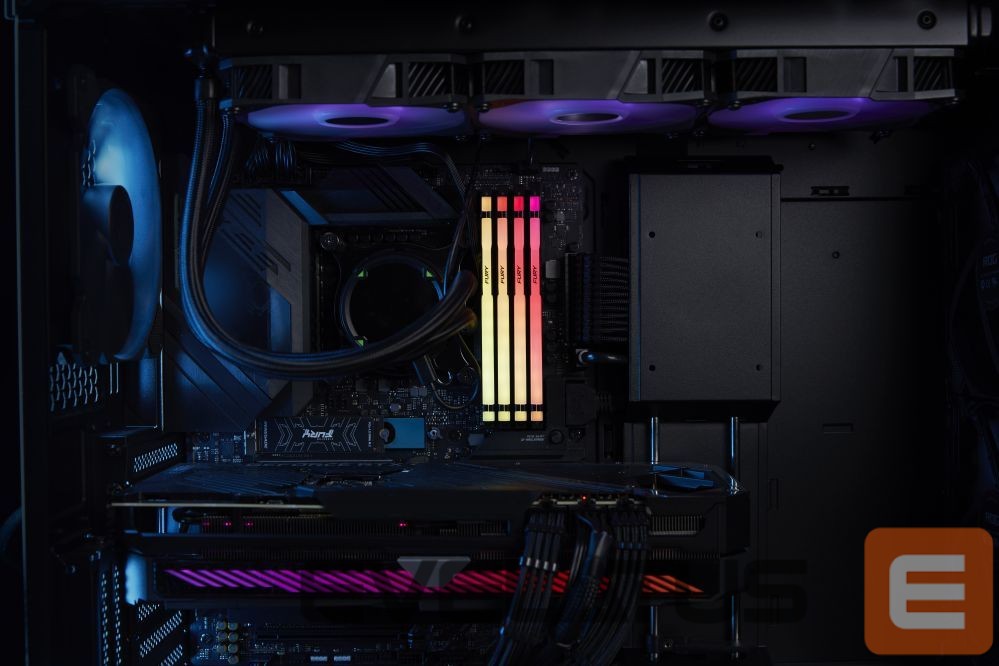 Operatiivmälu DDR4 Kingston Fury Beast 32GB DDR5, 6000 MHz, CL30, 288-Pin, DIMM Kit (16GB x 2)