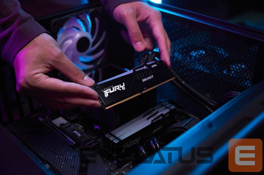 Operatiivmälu DDR4 Kingston Fury Beast 32GB DDR5, 6000 MHz, CL30, 288-Pin, DIMM Kit (16GB x 2)