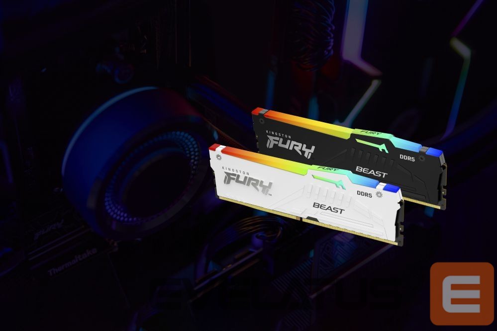 Operatiivmälu DDR4 Kingston Fury Beast 32GB DDR5, 6000 MHz, CL30, 288-Pin, DIMM Kit (16GB x 2)