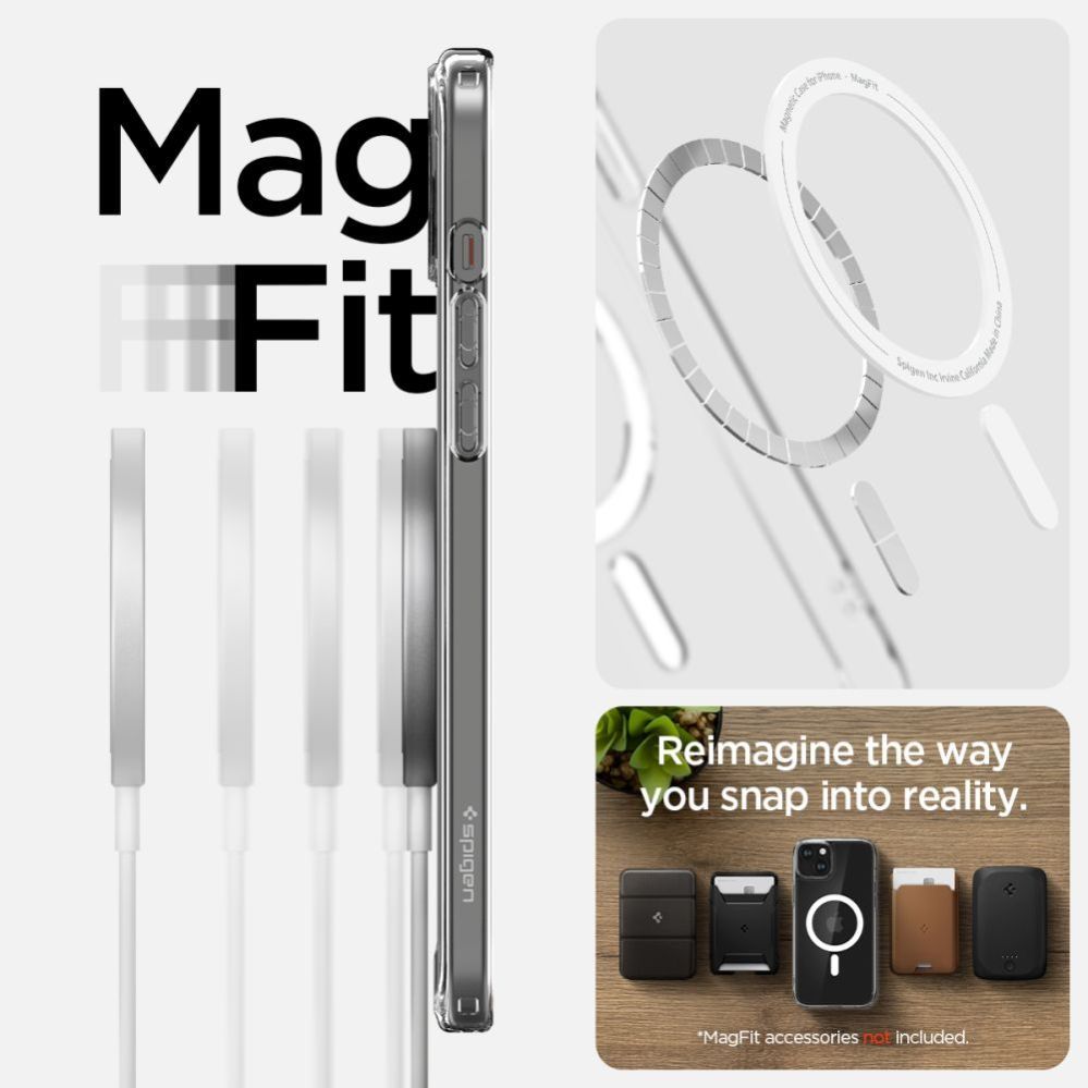 Muud kaubad Spigen Transparent || White