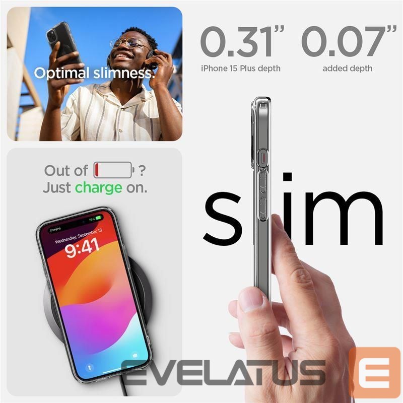 Muud kaubad Spigen Transparent || Gray