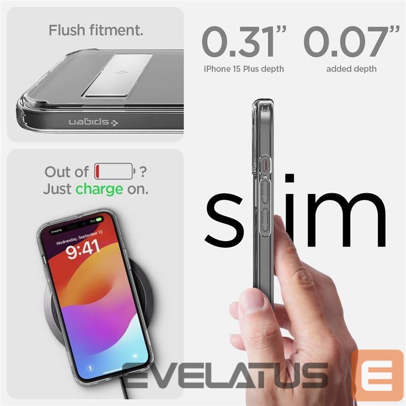 Muud kaubad Spigen Transparent || White