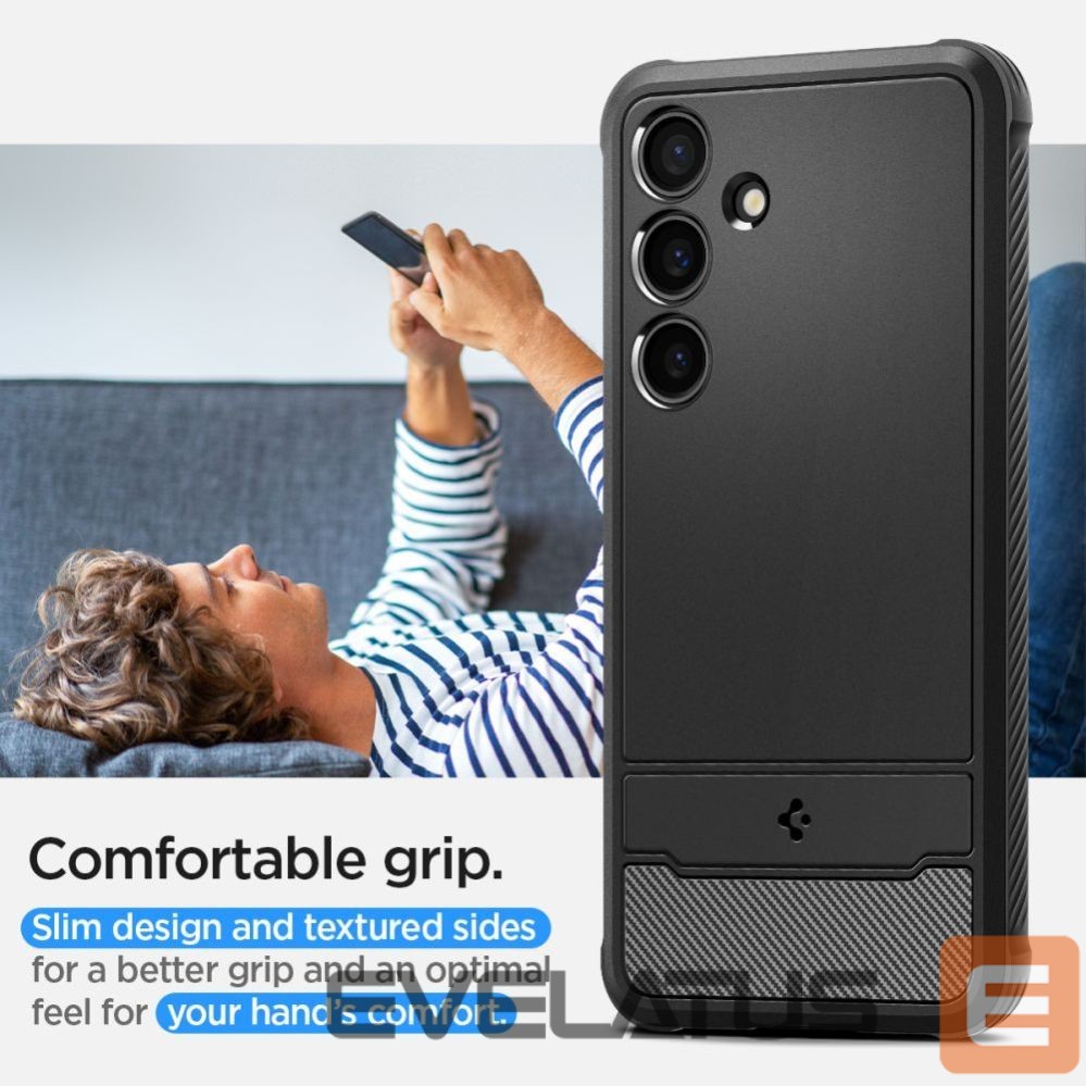 Muud kaubad Spigen Spigen Rugged Armor Case for Samsung Galaxy S24 - Matte Black