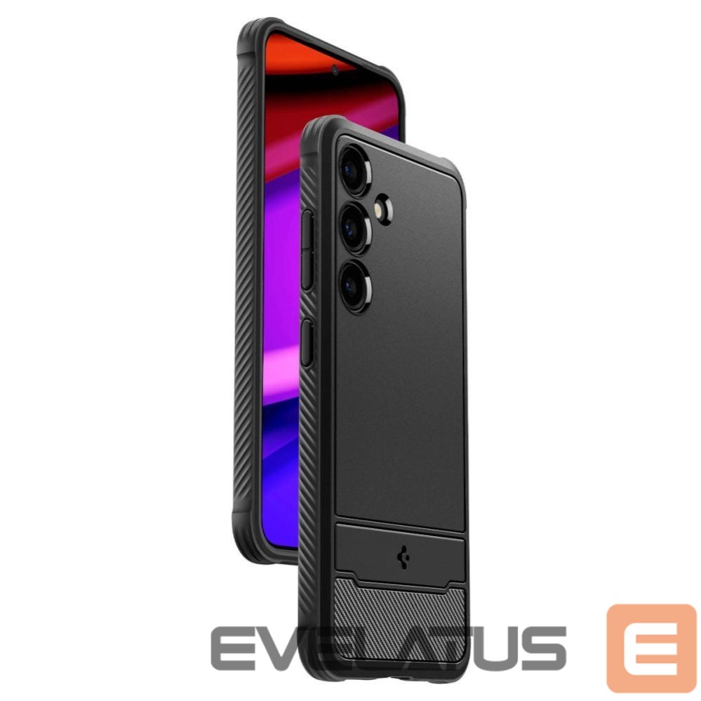 Muud kaubad Spigen Spigen Rugged Armor Case for Samsung Galaxy S24 - Matte Black