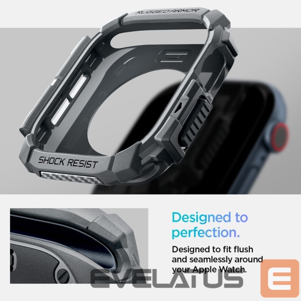 Muud kaubad Spigen Spigen Rugged Armor Case for Apple Watch 10 46mm - Gray