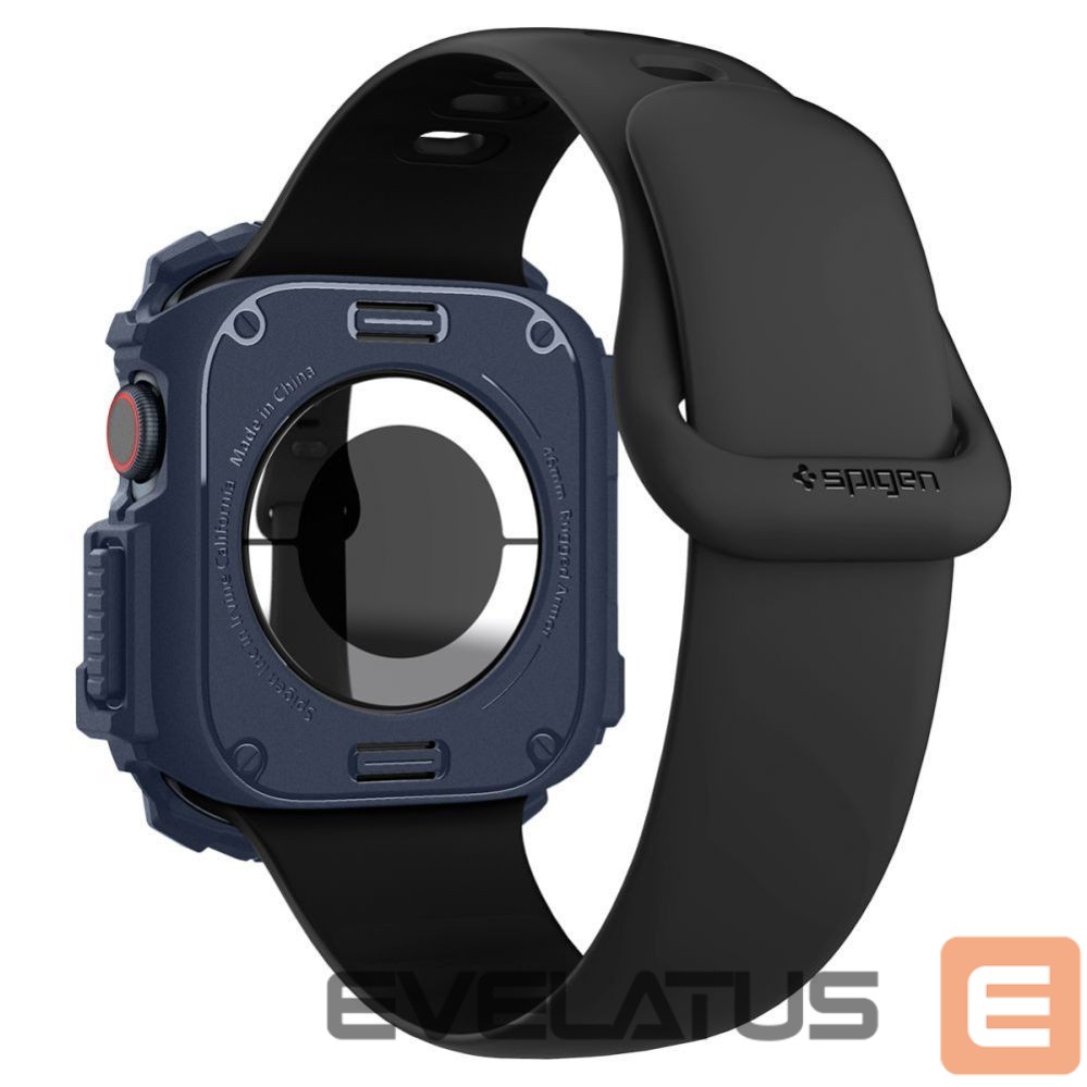 Muud kaubad Spigen Spigen Rugged Armor Case for Apple Watch 10 46mm - Navy Blue