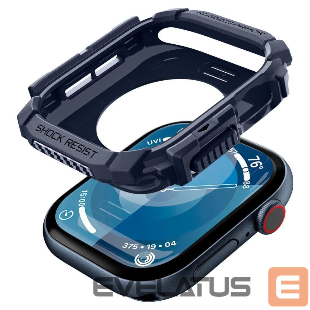 Muud kaubad Spigen Spigen Rugged Armor Case for Apple Watch 10 46mm - Navy Blue