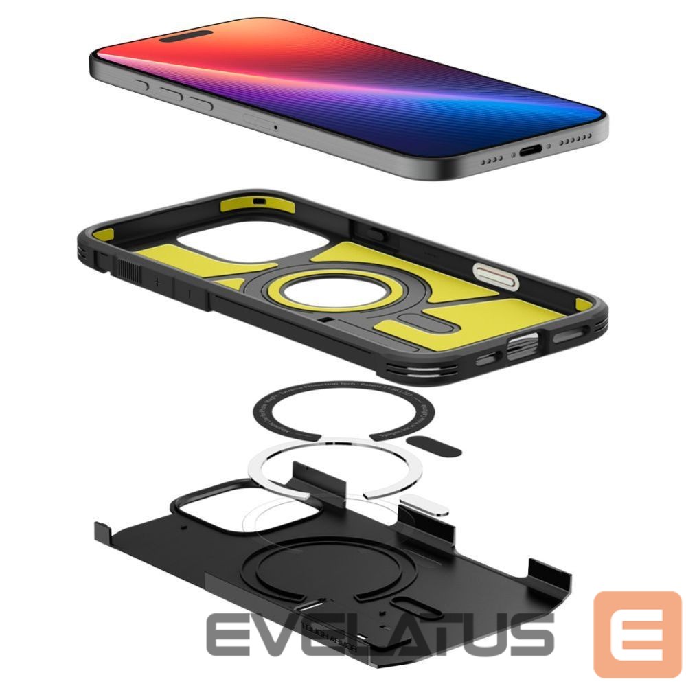 Muud kaubad Spigen Spigen Tough Armor "T" MagSafe case for iPhone 16 Pro Max - black