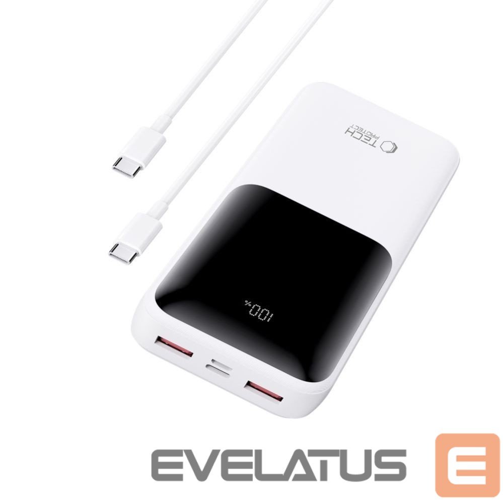 Muud kaubad Tech-Protect Powerbank Tech-Protect PB02 20000mAh 22.5W - white
