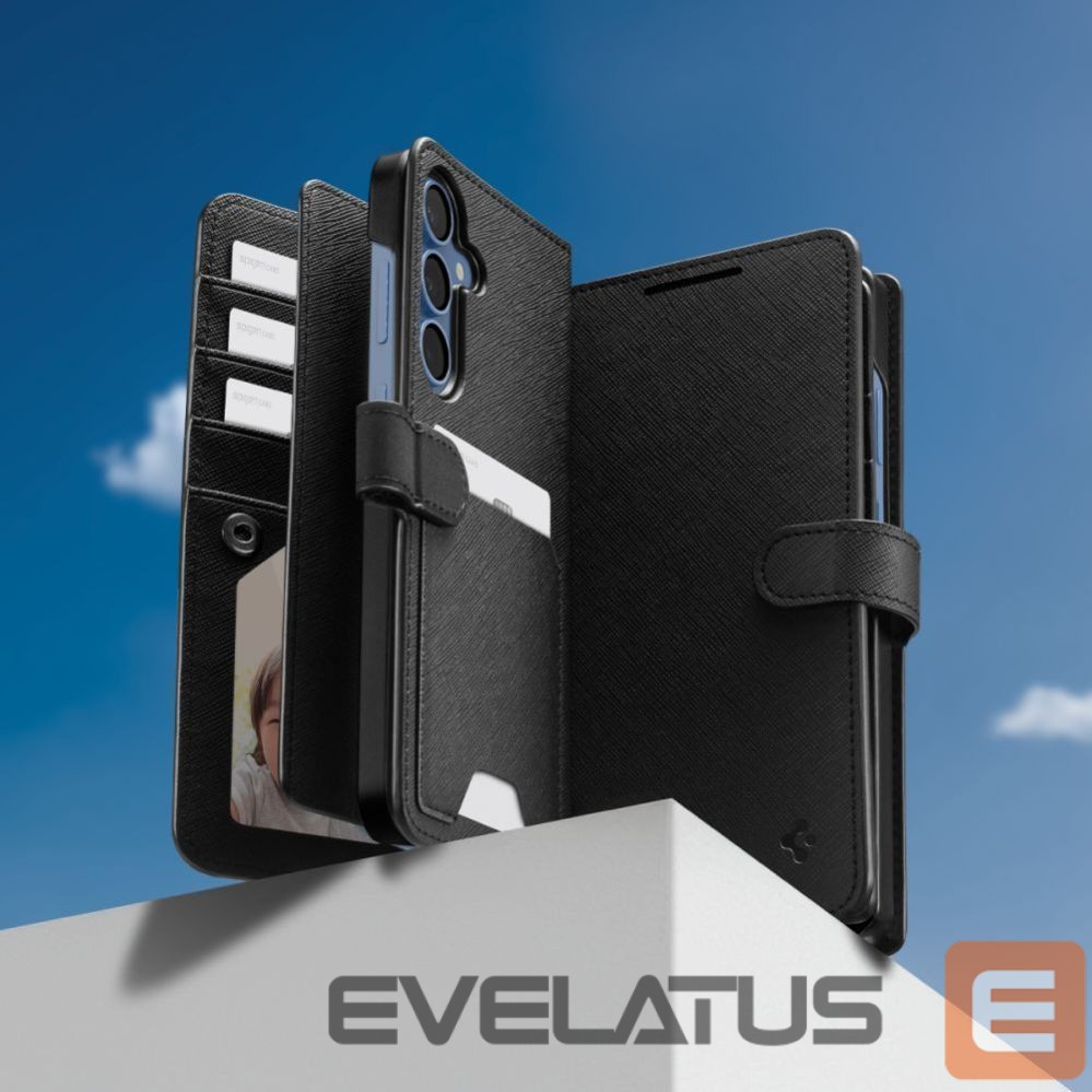 Muud kaubad Spigen Spigen Wallet "S" Case for Samsung Galaxy S25+ - Black