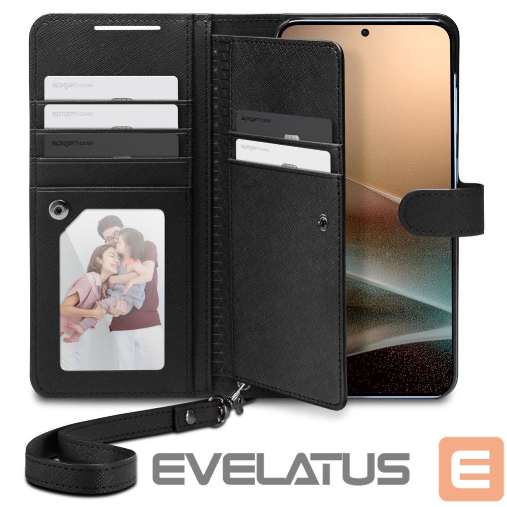 Muud kaubad Spigen Spigen Wallet "S" Case for Samsung Galaxy S25+ - Black