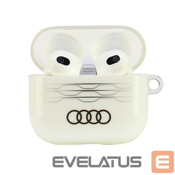 Muud kaubad Audi Audi IML Geometric Pattern AirPods 3 Case - White