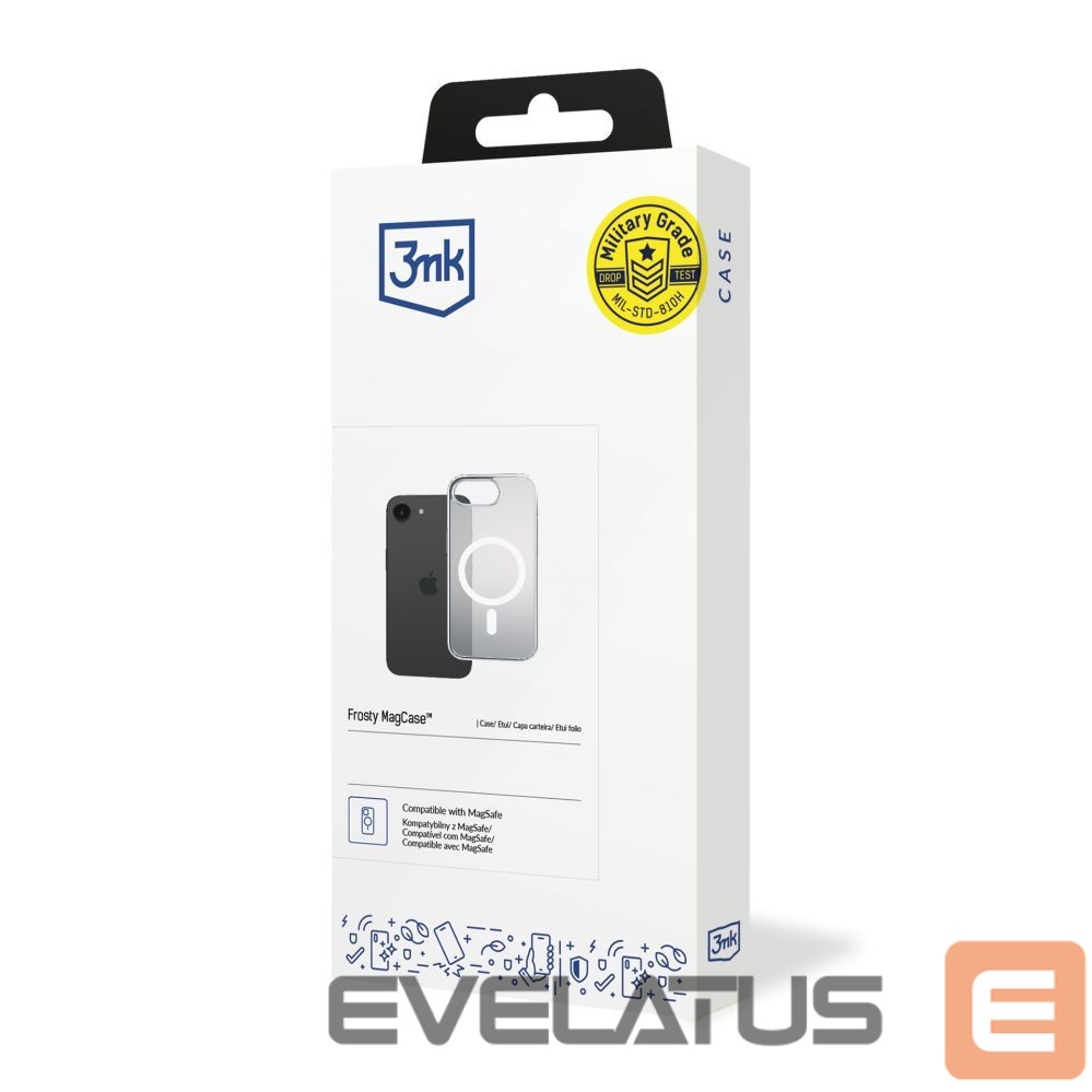 Muud kaubad 3MK 3mk Frosty MagCase for Apple iPhone 16E - white