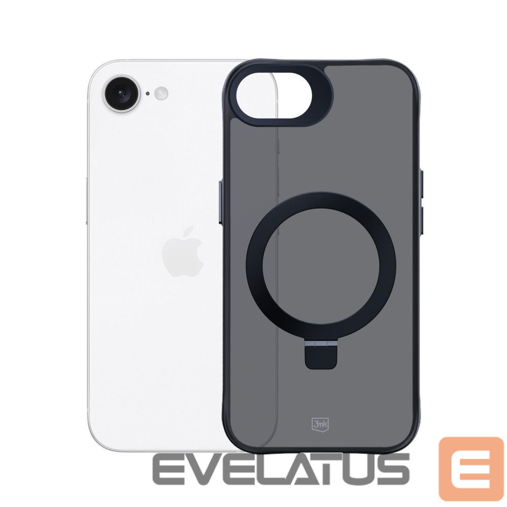 Muud kaubad 3MK 3mk Smoke Case Mag&Stand for Apple iPhone 16E - black