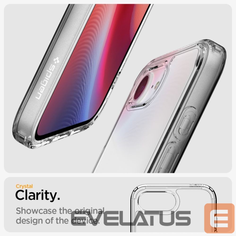 Muud kaubad Spigen Spigen Ultra Hybrid Case for iPhone 16e / 17e - Transparent