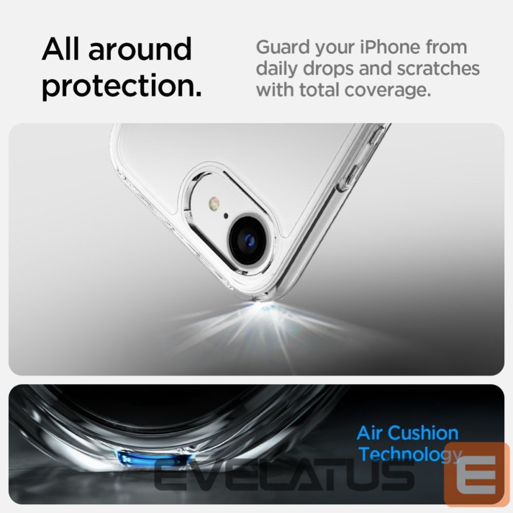 Muud kaubad Spigen Spigen Ultra Hybrid Case for iPhone 16e / 17e - Transparent