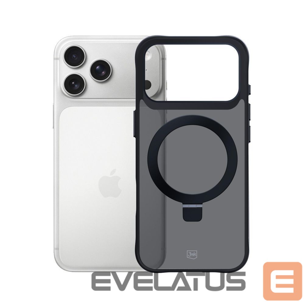 Muud kaubad 3MK 3mk Smoke Case Mag&Stand for iPhone 17 Pro - Black