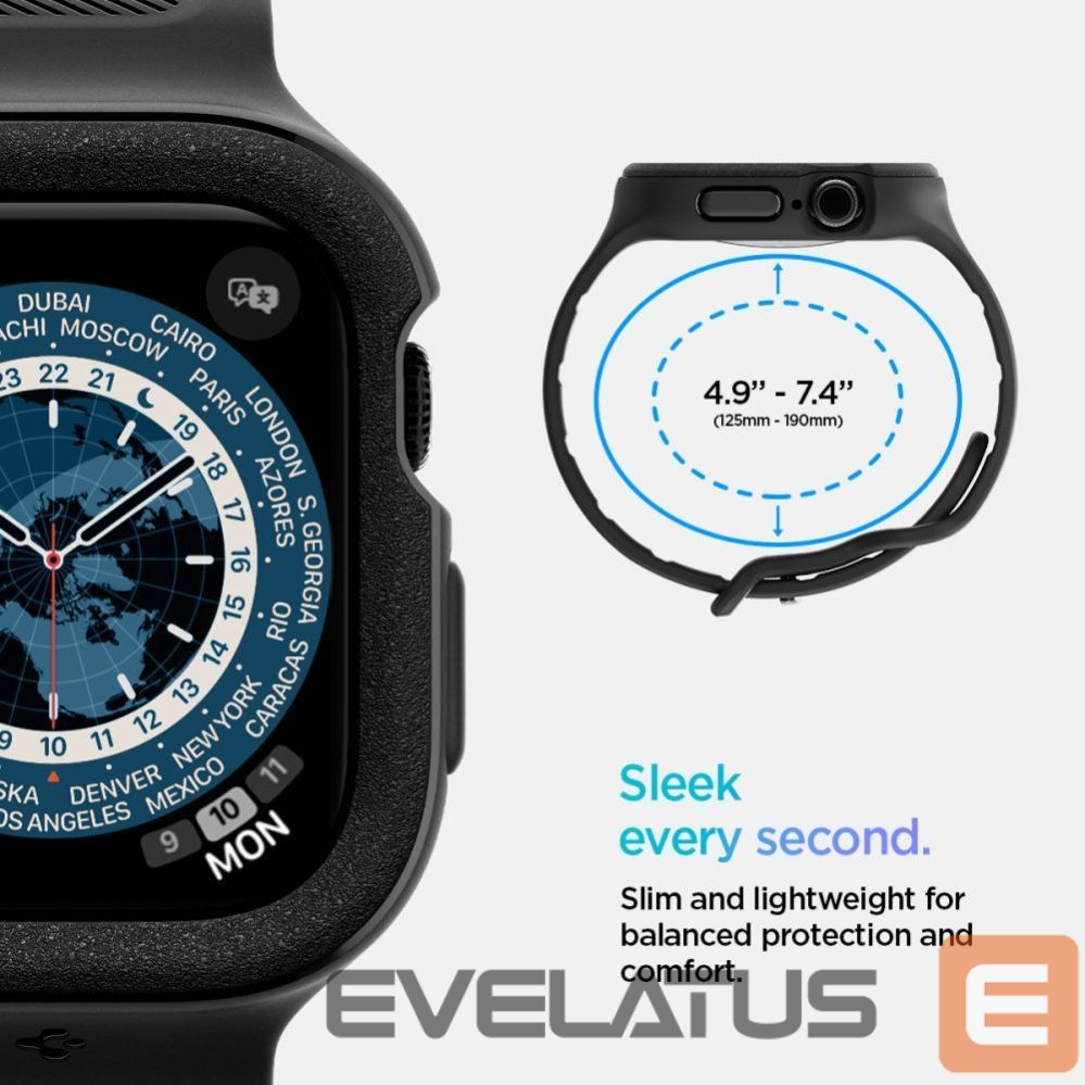Muud kaubad Spigen Spigen Vault Pro Strap for Apple Watch 42mm - Matte Black
