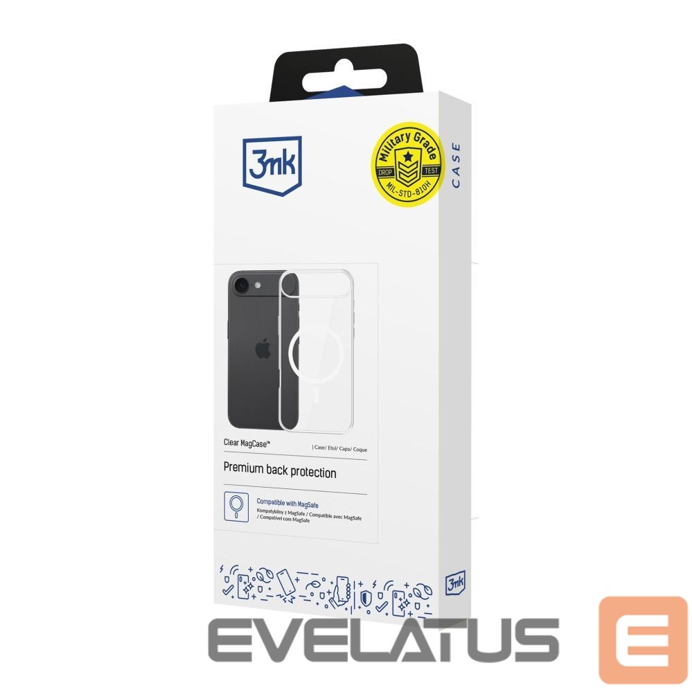 Muud kaubad 3MK 3mk Clear MagCase for Apple iPhone 17 Air - transparent