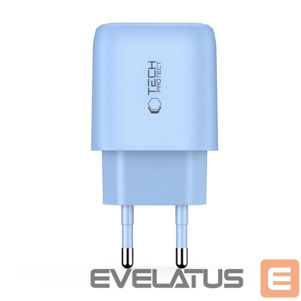 Muud kaubad Tech-Protect Tech-Protect NCA30 PD 30W QC3.0 USB-A / USB-C Wall Charger - Blue