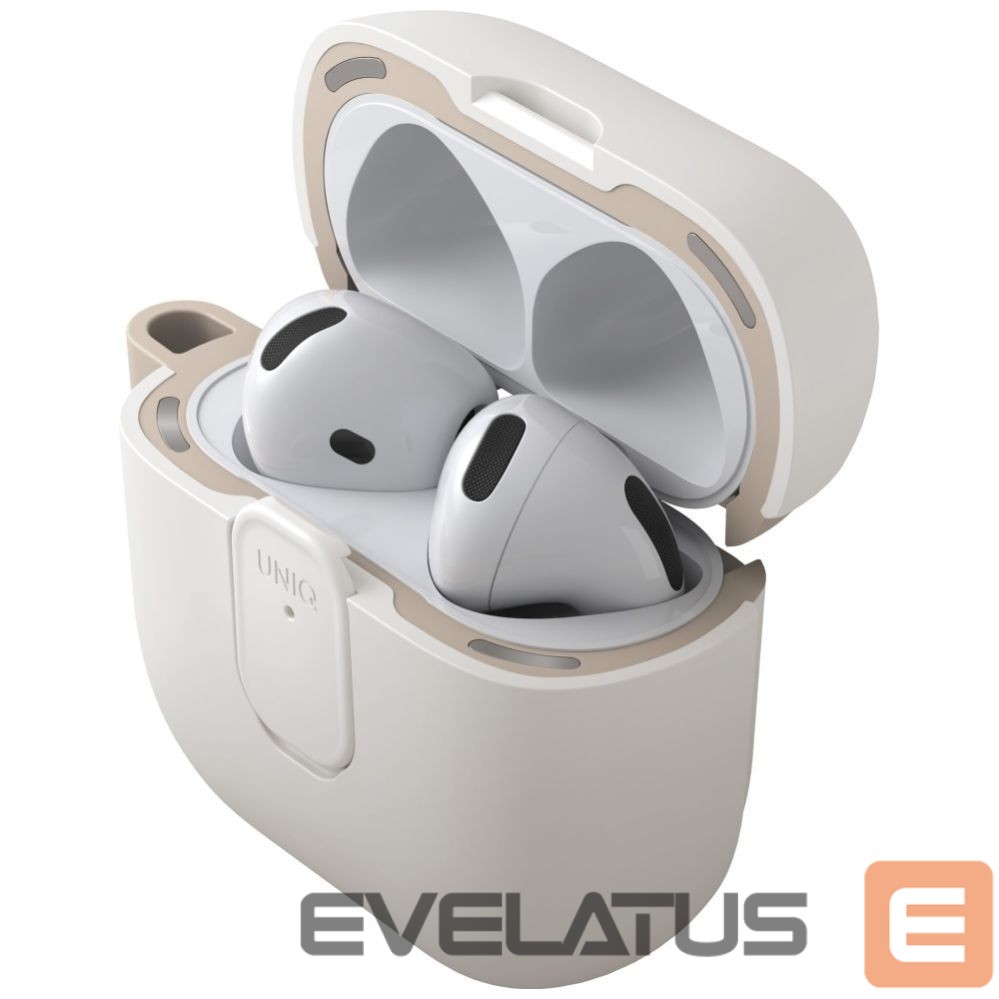 Muud kaubad UNIQ Uniq Clyde Lock Case for AirPods 4 - Beige